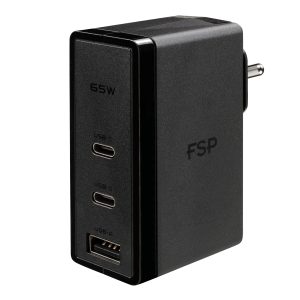 FSP 65W PD 2-Prong USB Type-C Power Adapter
