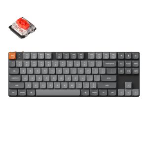 Keychron K1 Max QMK/VIA 80% Wireless Custom Mechanical Keyboard | RED Switches