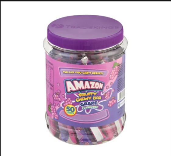 AMAZON FRUIT BAR GRAPE 50’s