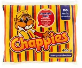 CHAPPIES ASSORTED FRUITS 400g