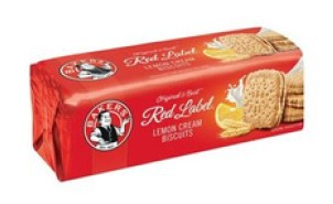 BAKERS RED LABEL LEMON CREAMS 200g