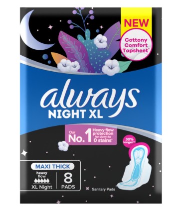 Always Maxi Thick All Nights 8's