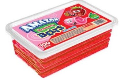 Amazon Belt Strawberry Plain 1kg