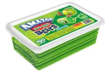 AMAZON BELT SOUR APPLE 100’s