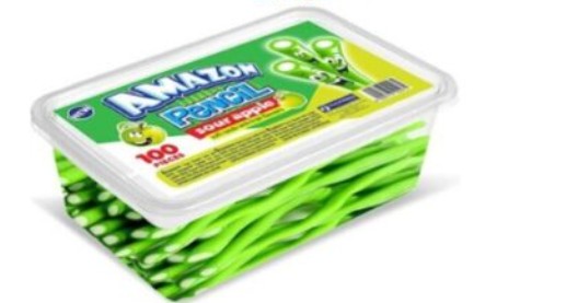 AMAZON PENCIL SOUR APPLE 100's