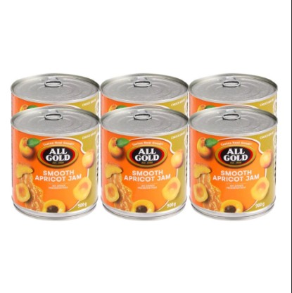 All Gold Smooth Apricot Jam 900g