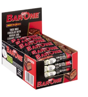 BAR-ONE MINI CHOCOLATE 24 x 21 g