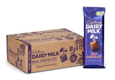 CADBURY DAIRY MILK MILK CHOCOLATE GX 12 x 80g